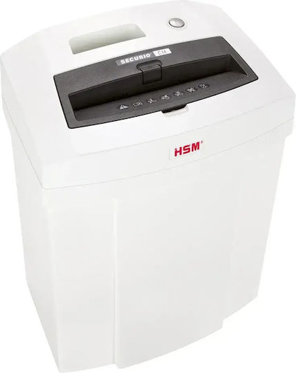 HSM Distrugător de Documente Securio C14 Tăietură în bandă 12 Foi cu Coș 20lt