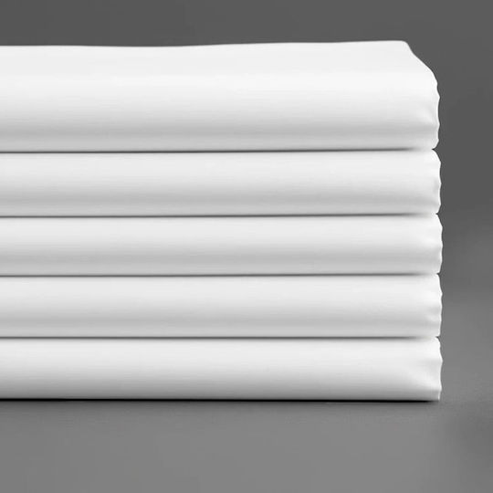 Sunshine Kedros Hotel Sheet White Single 160x270cm