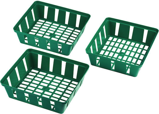 Lux Tools Coș De Grădină Coș Pentru Becur 3pcs