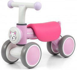 Milly Mally York Αυτοκινητάκι Ride On για 12+ μηνών με Ήχους Ροζ