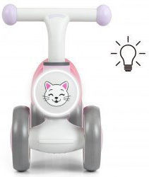 Milly Mally York Αυτοκινητάκι Ride On για 12+ μηνών με Ήχους Ροζ