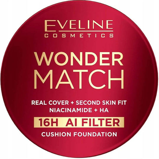 Eveline Wonder Match Cushion Fond De Ten 01n Ivory 15gr