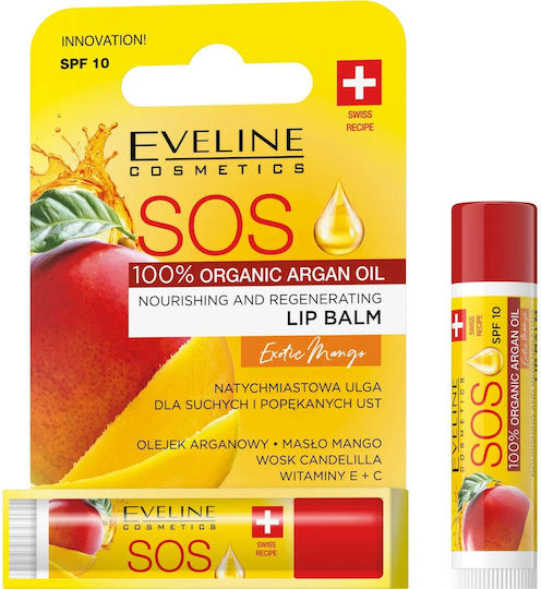 Eveline Lip Balm SPF10 Exotic Mango