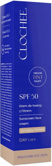 Moisturizing Face Day Cream Tinted with SPF50 50ml