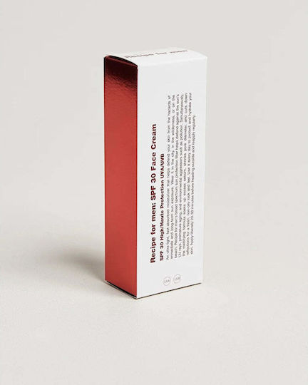 Recipe For Men Men's Cream Face Day with SPF30 75ml