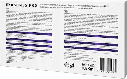 Exosome Pro Concentrat Biostimulant Fiole Exosomi Vegetali 10 X 3 Ml