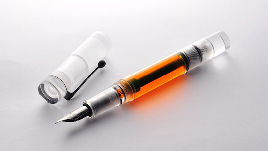 Opus 88 Broad Transparent Fountain Pen with Black Ink