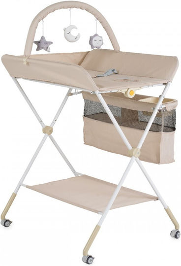 Wickelkommode für Babys Beige 79x73x95 cm