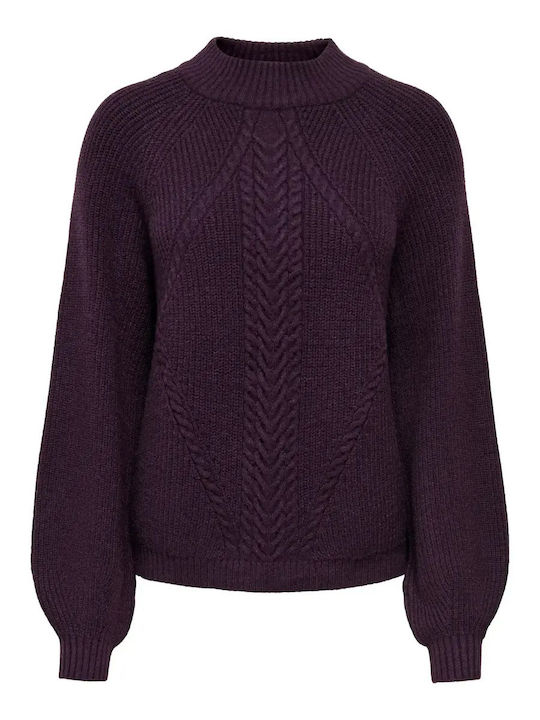 Onlkatia Bluză Damă cu Mâneci Lungi Burgundy