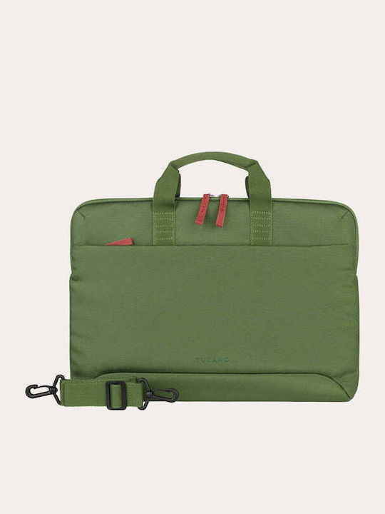 Tucano Τσάντα για Laptop 15.6" σε Πράσινο χρώμα BMS15-V