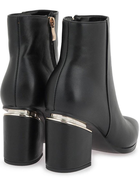 Damenstiefeletten mit hohem Absatz Schwarz