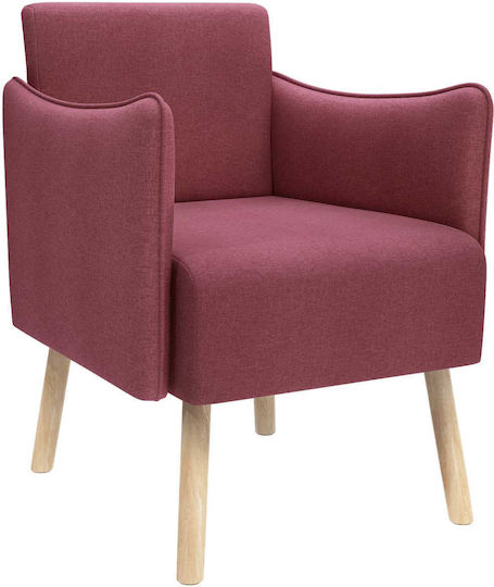 Relaxsessel Rot 60x65x76 cm