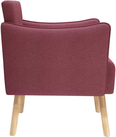 Relaxsessel Rot 60x65x76 cm