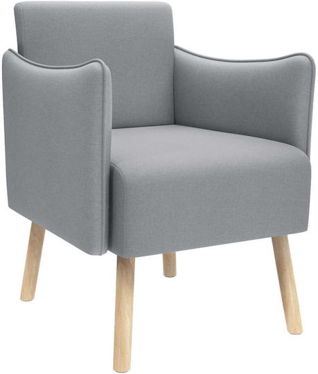 Relax-Sessel Hellgrau 60x65x76 cm