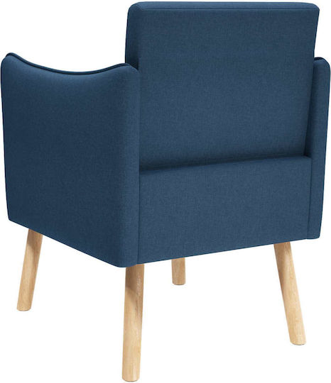 Πολυθρόνα Relax Μπλε 60x65x76cm