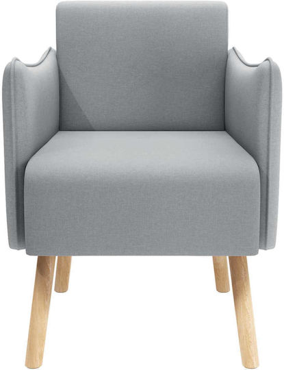 Relax-Sessel Hellgrau 60x65x76 cm