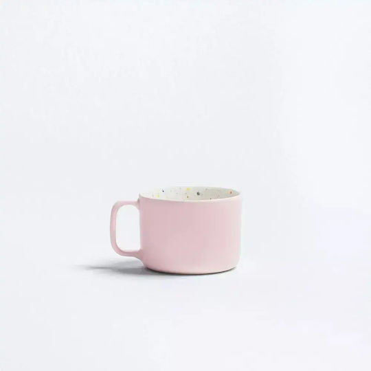Egg Back Home Керамична Чаша, Розова, 450 ml, , 2 бр