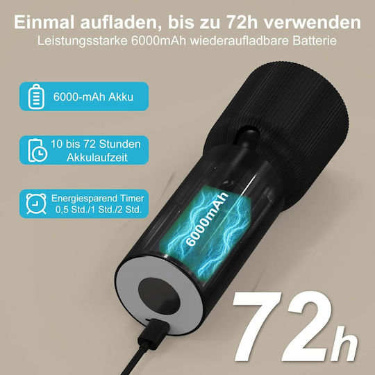 Lampa LED-Spot mit 10 Leuchten in Schwarz