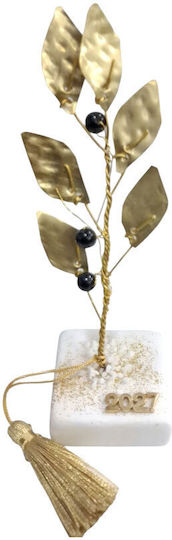 Kalliopi Silver Κλαδί Ελιάς από Πέτρα