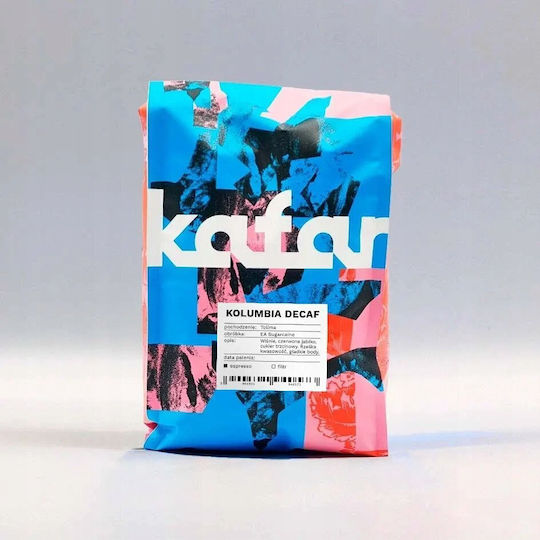 Kafar Καφές Espresso Decaffeine Arabica Colombia σε Κόκκους 250gr