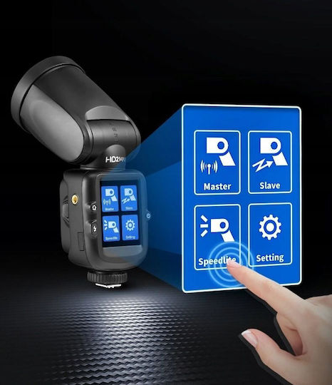 Jinbei Hd2 Max Светкавица Мини Стойка Репортерска Светкавица Универсална Гореща Обувка