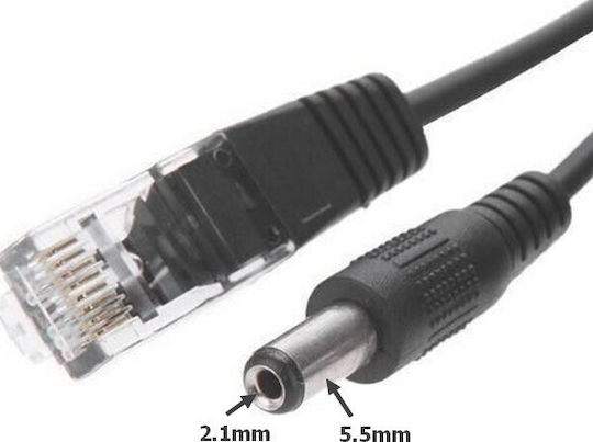 Hx-pd02s-g 48v 12v/1.2a Gigabit PoE Splitter 5.5x2.1mm Isolation