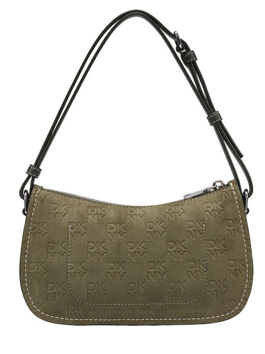 Nessa Damen Schulter-/Handtasche Khaki