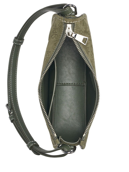 Nessa Damen Schulter-/Handtasche Khaki