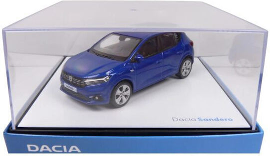 Model Auto Dacia Sandero Bleu Iron 1:43 Norev Dealer Edition