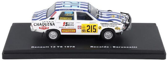 Μοντέλο Αυτοκινήτου Renault 12 Ts 1978 Jorge Recalde Αργεντινή Wrc 1:43 Altaya