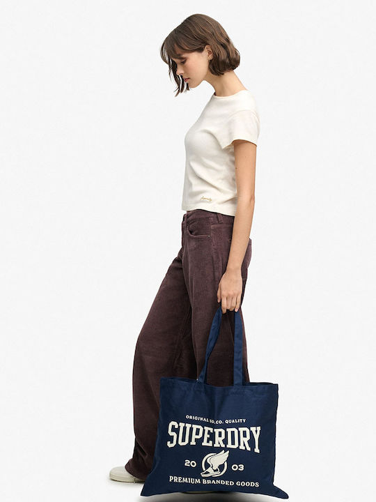 Cult Stoff Damen Tote Tasche Marineblau