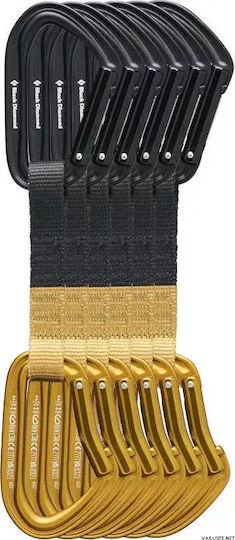 Black Diamond Hotforge Quickpack 12cm Carabine De Escaladă Amber