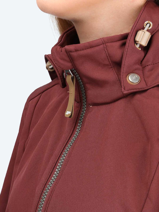 Softshell Γυναικείο Μπουφάν Κόκκινο