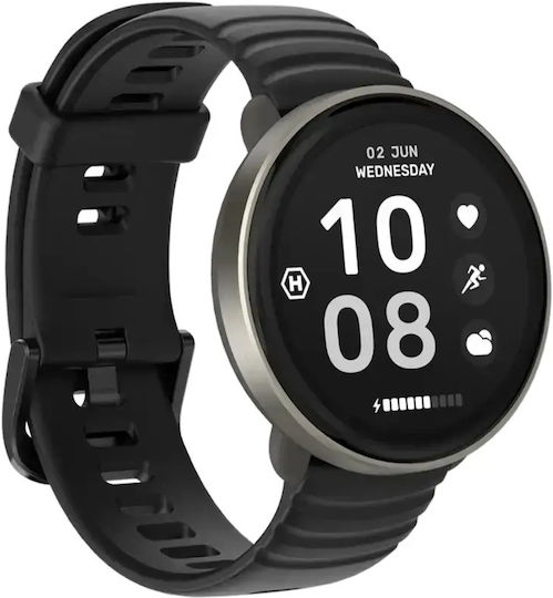 Hammer Ventus Smartwatch με Παλμογράφο (Γκρι)