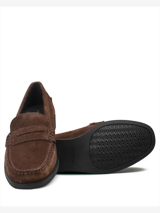 Loafers pentru femei în culoare maro