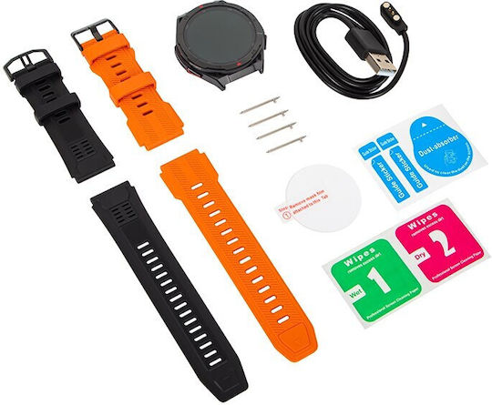 Blow X14 Pro Smartwatch cu monitorizarea ritmului cardiac (Negru)