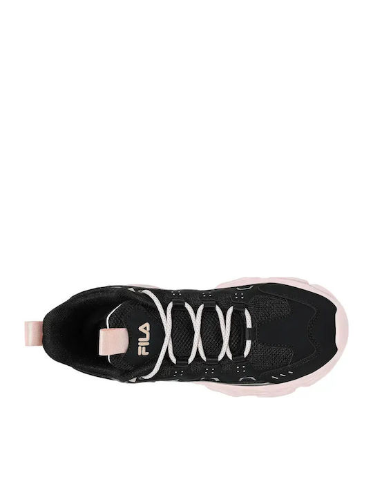 Memory Spinel 3 Lace Παιδικά Sneakers Μαύρα