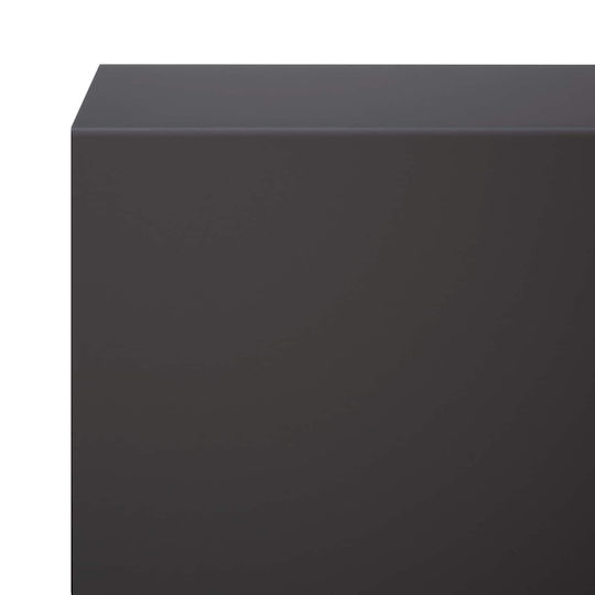 Garden Edging Profiles 20 Pcs 100 x 5 x 5 cm Steel Black 8012992 Black