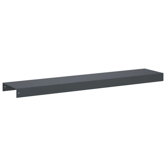 Garden Border Edging 10 Pcs 100 x 20 x 5 cm Steel Anthracite 8012925 Anthracite