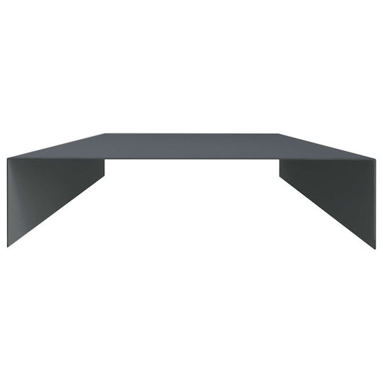 Garden Border Edging 10 Pcs 100 x 20 x 5 cm Steel Anthracite 8012925 Anthracite