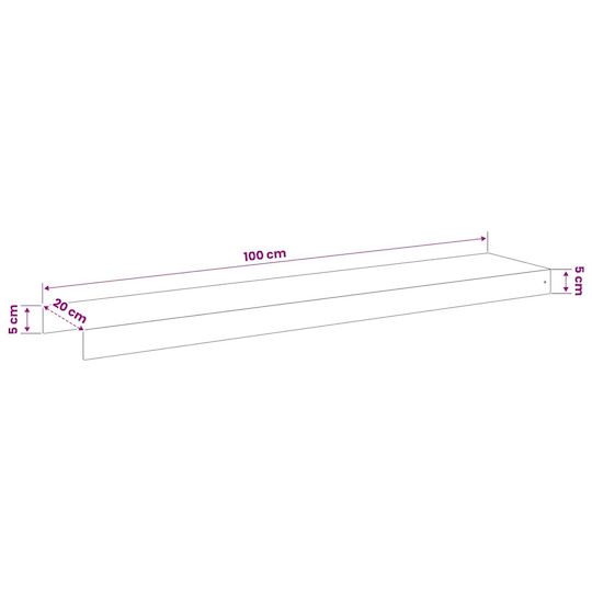 Garden Border Edging 10 Pcs 100 x 20 x 5 cm Steel Anthracite 8012925 Anthracite
