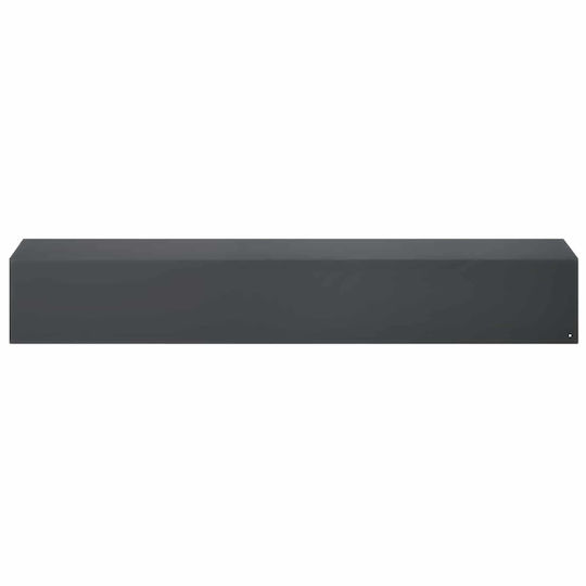 Garden Bed Edging 10 Pcs 100 X 20 X 15 Cm Steel 8012981 Anthracite