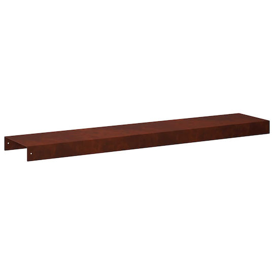 Garden Edging Profiles 2 Pcs 100 x 20 x 5 cm 8012932 Rusted