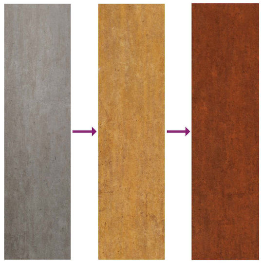 Garden Edging Profiles 2 Pcs 100 x 5 x 5 cm 8013008 Rusted