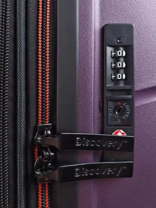 Discovery Cabin Travel Suitcase Purple Height 55cm