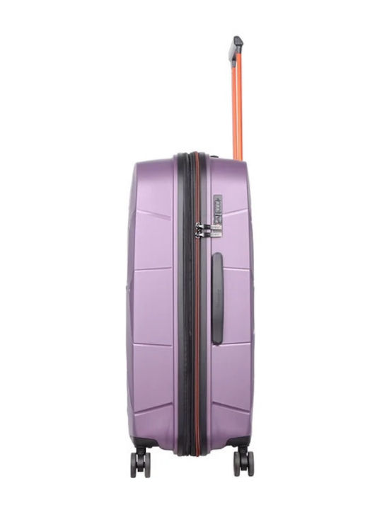 Discovery Medium Purple Suitcase 65 cm High