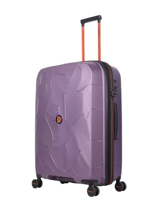 Discovery Medium Purple Suitcase 65 cm High