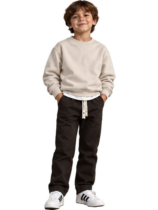 Kids Brown Trousers