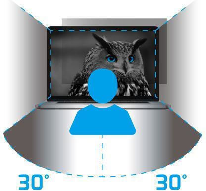 Natec Owl NFP-1476 Privacy Computer Screen Filter 23.8" 16:9