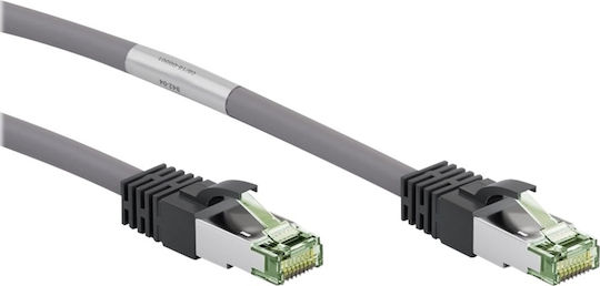 Goobay S/FTP Cat.8.1 Network Cable Ethernet 2m Gray